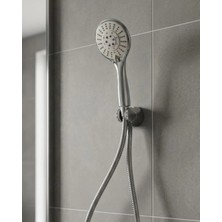 Beruflic Çok Fonksiyonlu El Duşu Başlığı Spiral Hortumlu Dayanıklı Duş Seti