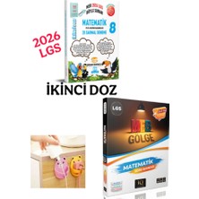 Sinan Kuzucu Yayınları 8.sınıf Ikinci Doz Türkçe-Matematik-Fen-Inkılap 4'lü Set Kronometre Hediyeli