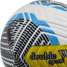 Futbol Topu Dikişli Kabartma Yüzey 420 gr No:5 - FB-680-MAVİ (Lisinya)