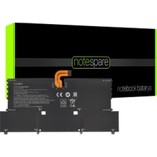 Notespare Hp ile Uyumlu Spectre 13-V001NT W7R10EA, 13-V101NT X9Y61EA Notebook Batarya Pil