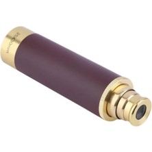 25X30 Panda Korsan Dürbün Deri Kaplama Avuç Içi Monoküler Dürbün - Lisinya