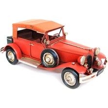 İsmiyle Al Dekoratif Metal Araba Biblo Ev Ofis Hediyelik