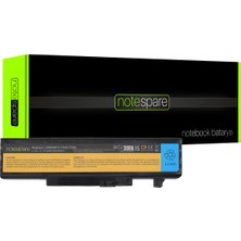 Notespare Lenovo ile Uyumlu Ideapad Y450 Type 20020, Y450 Type 4189 Notebook Batarya Pil