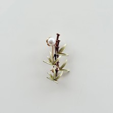 Vesce Atelier Bambu Broş