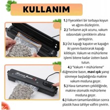 Gıda Vakum ve Mühürleme Makinesi- Yiyecek Tazeliği Koruma Ev ve Restoran Için ( Lisinya )