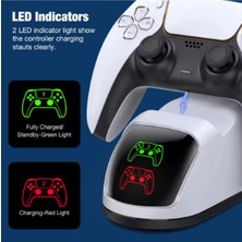Ps5 Dualsense Şarj Istasyonu Playstation 5 Uyumlu Charging Station - Lisinya
