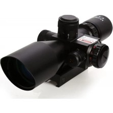 Süper Zoomlu – Lazerli – Profesyonel Av Tüfeği Dürbünü 2.5-10X40/E ( Lisinya )