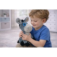 Peluş Cam Gözlü Hayvanlar 25 cm - Eşek (Lisinya)