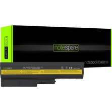 Notespare Ibm Lenovo ile Uyumlu SL500 274624U, SL500 NRJ3ZTX Notebook Batarya Pil