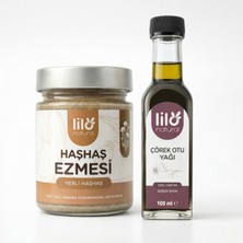 Lilo Natural Haşhaş Ezmesi ve Çörek Otu Yağı Seti