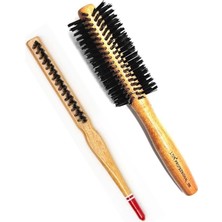 Liva 540& 690 Profesyonel Yanmaz Set Topuz Saç Fırçası-2'li - Lisinya