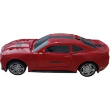 Çarp Dön Işıklı Sesli Camaro Kırmızı - CMR-063 (Lisinya)