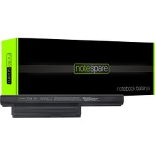 Notespare Sony ile Uyumlu Vaio Vpcea, Vpc-Ea, Vpceb, Vpc-Eb, Vpcec, Vpc-Ec Notebook Batarya Pil