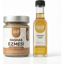 Lilo Natural Haşhaş Ezmesi ve Susam Yağı Seti