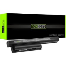 Notespare Sony ile Uyumlu Vaio VPCEH1S1R, VPCEH1S8E, VPCEH1S9E, VPCEH1Z1E Notebook Batarya Pil