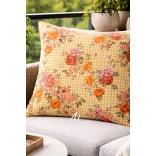Atay Home Pötikare Kırlent Kılıfı 43X43 cm Dekoratif Yastık Kılıfı 1 Adet