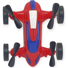 Sürtmeli Drone Araba Hareketli Pervane - Kırmızı (Lisinya)