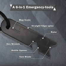 Survive Magnezyum Çubuğu Ateş Başlatıcı Çakmak Taşı - Lisinya