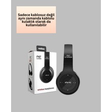 Katlanabilir Tasarımlı Bluetooth 5.0 Kulaklık | Eller Serbest Arama ve Çift Cihaz Desteği - Lisinya