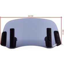 Gear5 Ön Cam Uzatma (Deflektör) Dikiz Aynalı Füme