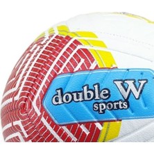 Futbol Topu Dikişli Kabartma Yüzey 420 gr No:5 - FB-680-KIRMIZI (Lisinya)