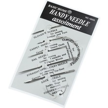 Duck Hoby 7'li Set - Döşeme Iğnesi - Eğri Iğne - Çuval Iğnesi - Yorgan Iğnesi