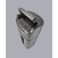 Bluetooth Işıklı Hoparlör – 2X5W Güç | USB + Tf Kart + Fm Radyo | Siyah Renk - Lisinya