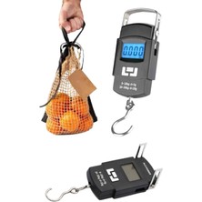 Profesyonel El Terazisi El Kantarı 50 kg Dijital Göstergeli Tartı - Lisinya