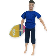 Sörfçü Bebek Sergio Sörf Tahtalı - Mavi (Lisinya)