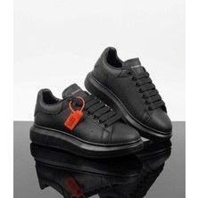 Zeyra Erkek Günlük Spor Ayakkabı Siyah Yüksek Taban Gösterişli Şık Alexander