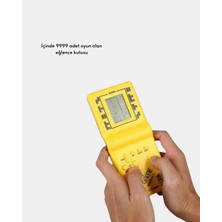 Mini Tetris El Aterisi – Taşınabilir Retro Oyun Konsolu, Pil ile Çalışan Klasik Model - Lisinya