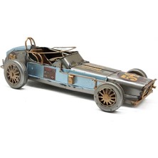 İsmiyle Al Dekoratif Metal Yarış Arabası