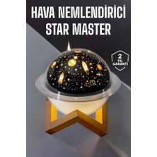 Hava Nemlendirici Projeksiyon Görünümlü USB Bağlantılı Aromaterapi - Lisinya