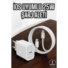 Şarj Aleti Ios 15/15 Pro Max Uyumlu Şarj Adaptörü ve Kablosu - Lisinya