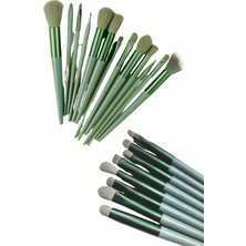 Profesyonel Makyaj Fırça Seti 13 Parça Yumuşak Kıllı Fırça Seti Far Fırçası - Lisinya