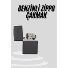 Çakmak Parlak Siyah Doldurulabilir Hedyelik Eşya - Lisinya