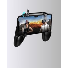 Joystick ve Parmak Tetikleyicili Mobil Oyun Gamepad Tutucu - Lisinya