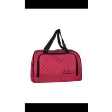 İsmiyle Al Askılıklı Spor El Valizi Orta Boy Mavi Su Geçirmez El Çantası