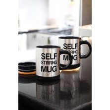 Yazılı Mug Kupa Karıştırıcı Özelliği ve Paslanmaz Çelik - Lisinya