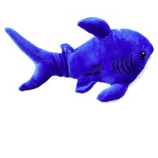 Köpekbalığı Sesli Baby Shark Müzikli 28 cm - 1811201  - Mavi (Lisinya)