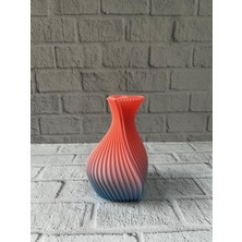 Romantik Kalp Figürlü Süslük Vazo Modern Tasarım 15 cm - Lisinya