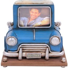 İsmiyle Al Metal Kalemlik Çerçeveli Araba Temalı Dekoratif Hediyelik