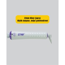 Ematcrt Gw 32MM Döner Başlıklı Saç Kıvırma Makinesi – Her An Her Yerde Profesyonel Şekillendirme - Lisinya