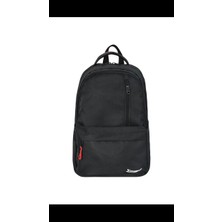 İsmiyle Al Çok Amaçlı Laptop Dizüstü Bilgisayar Bölmeli Sırt Çanta Sıyah