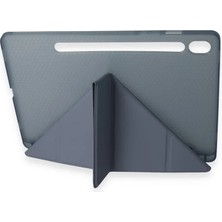 Mey İthalat Mey Ithalat®  Samsung Galaxy Tab A9 Plus Kılıf Kalemlikli Mars Tablet Kılıfı - Lila