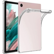 Mey İthalat Mey Ithalat®  Samsung Galaxy X510 Tab S9 Fe 11 Kılıf Anti Shock Tablet Silikon - Şeffaf