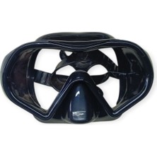 Star Diving Dalış Maskesi ve Snorkel Yetişkin - 51712-SİYAH (Lisinya)