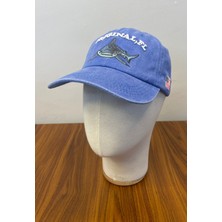 Hamze Shark Nakış Vintage Yıkamalı Eskitme Cap Şapka