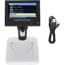 - 1000X 2.0mp USB Dijital Elektronik Mikroskop 8 LCD Ekran VGA Büyüteç Dm4-S ( Lisinya )