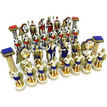 İsmiyle Al Satranç Taşı Polyester Büyükboy Herakles Dekoratif Hediyelik